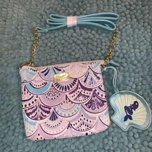 Betsy Johnson Cross Body Mermaid Purse